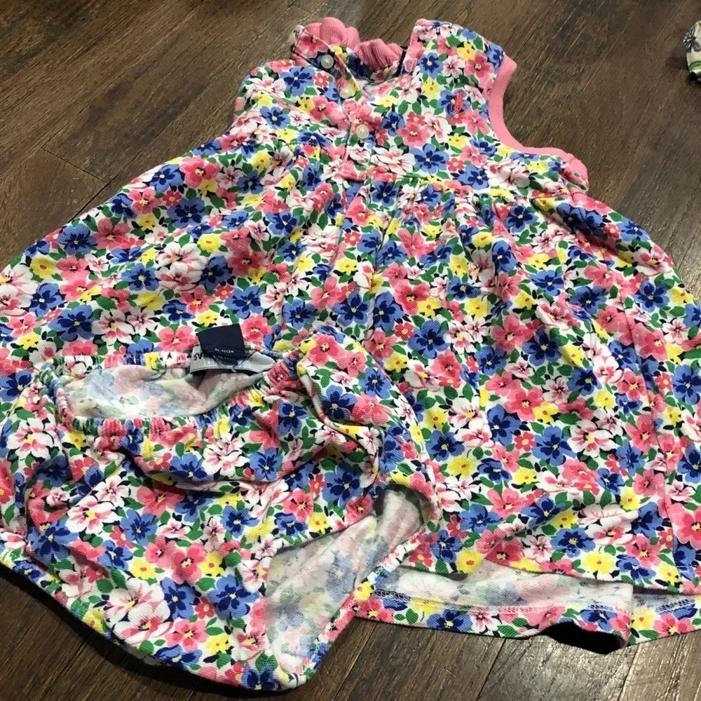 Ralph Lauren 18M 🌺 🌸 dress with diaper cover